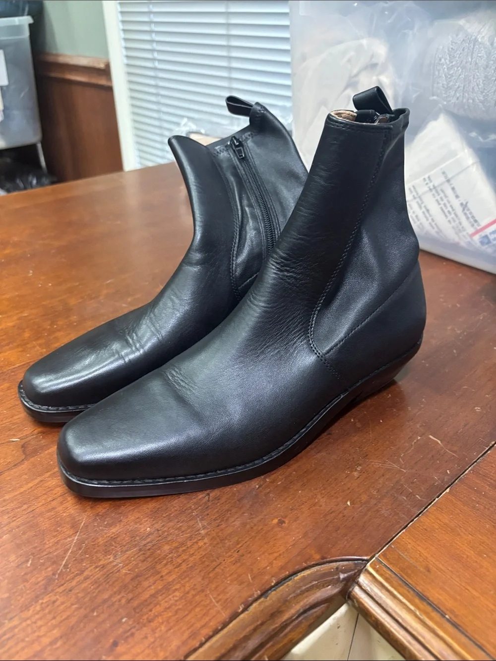 Madewell  The Idris Ankle Boot in Leather NO279